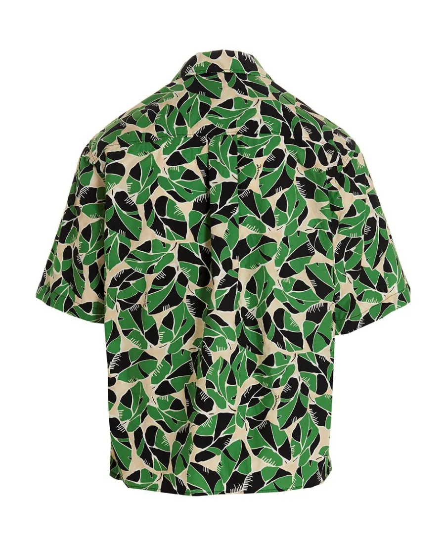 Dsquared2 All-Over Printed Short-Sleeved Shirt