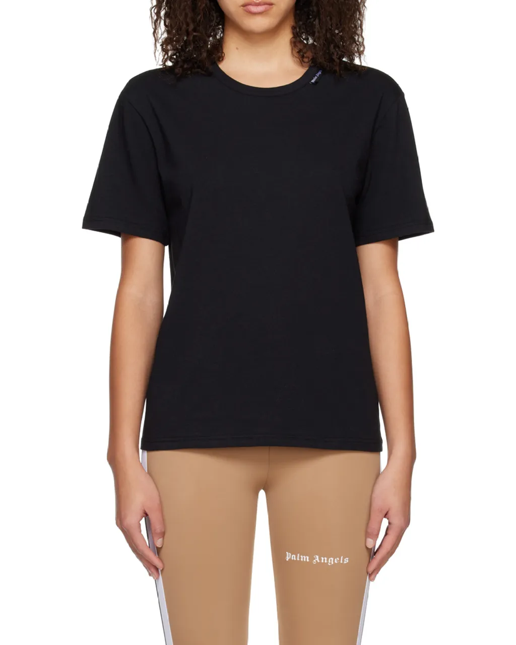 Palm Angels Logo-Patch Short-Sleeved T-Shirt