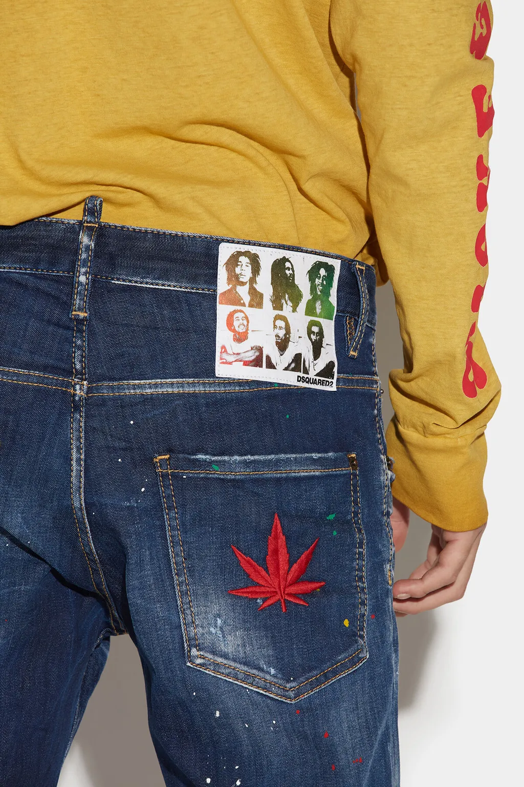Dsquared2 Bob Wash Skater Jeans