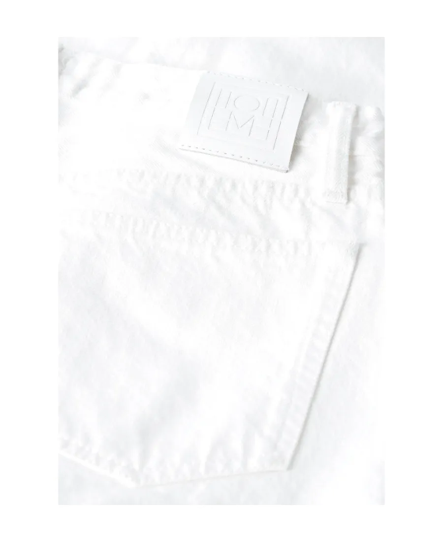 Totme High-Waisted Straight Leg Jeans