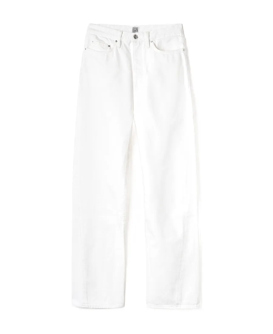 Totme High-Waisted Straight Leg Jeans