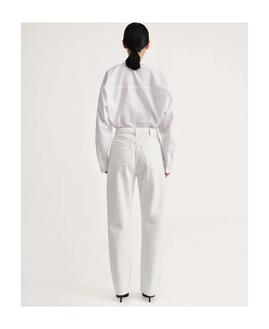 Totme High-Waisted Straight Leg Jeans