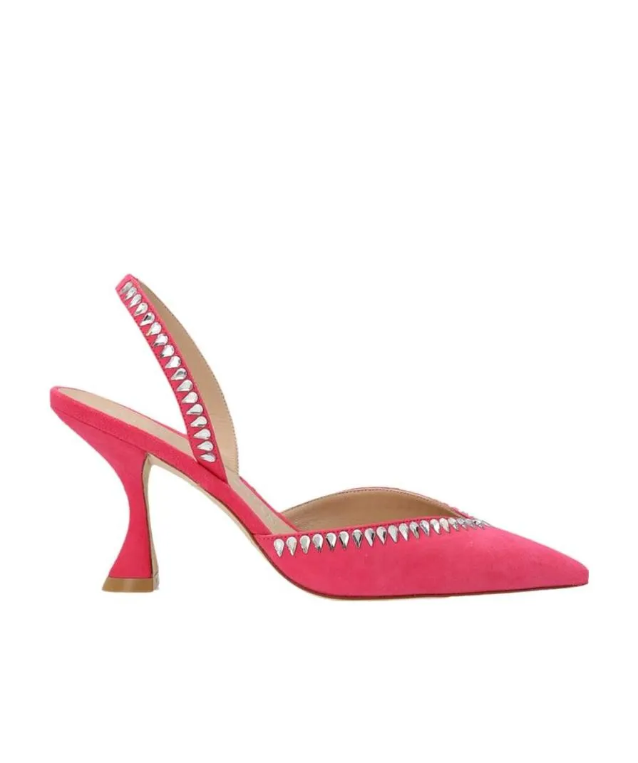Stuart Weitzman Gemcut Xcurve Embellished Slingback Pumps