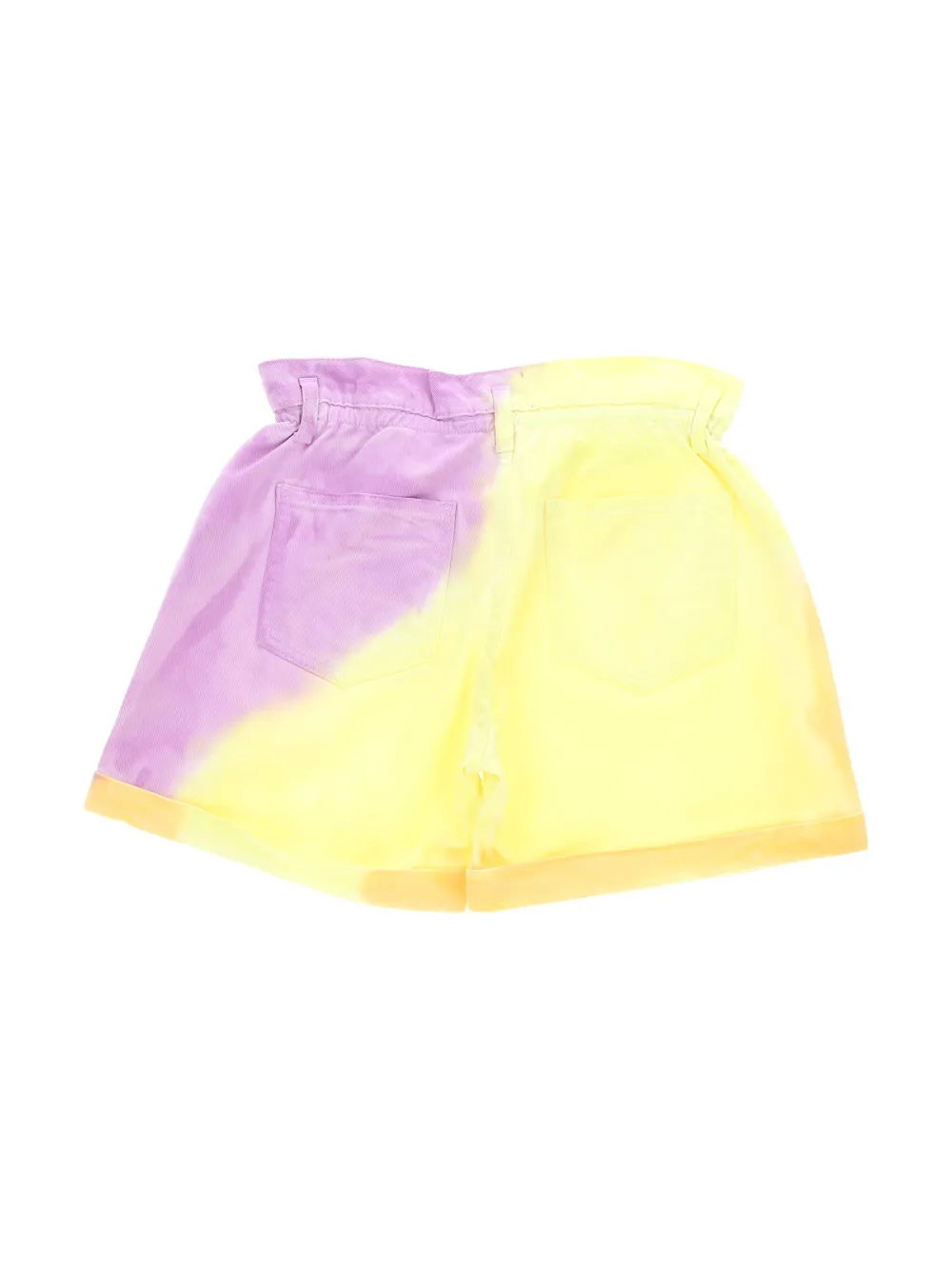 Off-White Kids High Waist Tie-Dyed Shorts