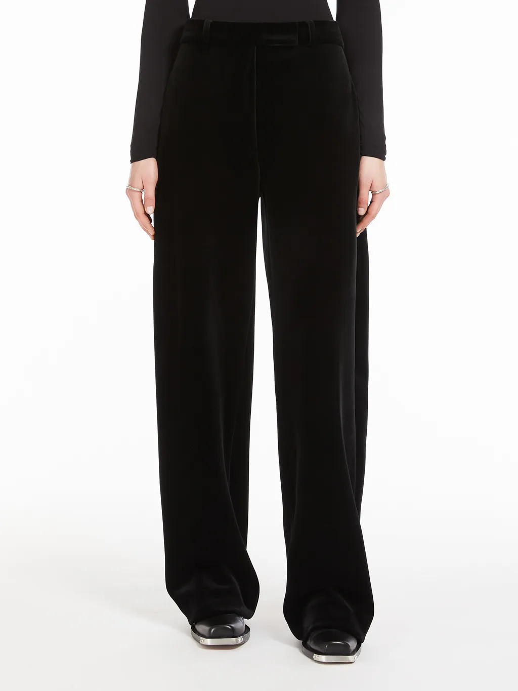 Sportmax Mid-Rise Straight Leg Trousers