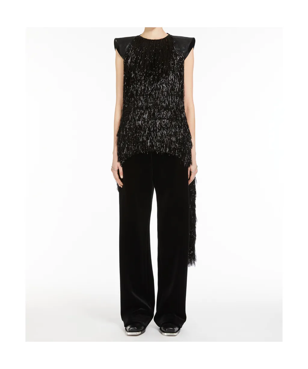 Sportmax Mid-Rise Straight Leg Trousers