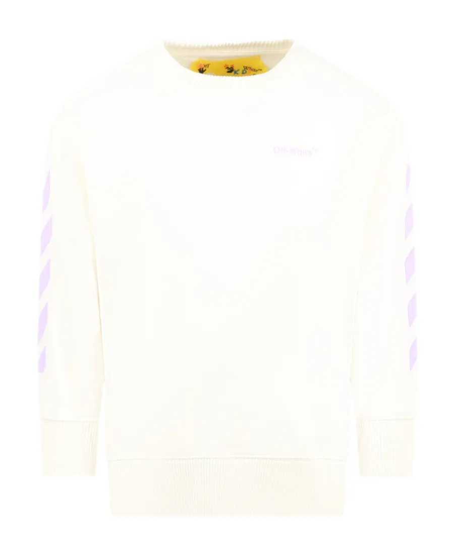 Off-White Kids Arrows Printed Crewneck Sweatshirt