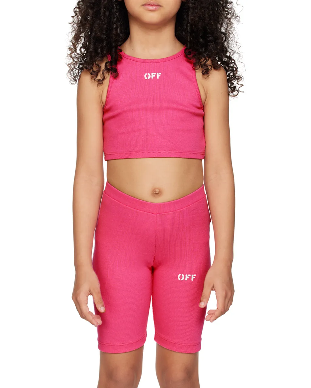 Logo-Print Cropped Top