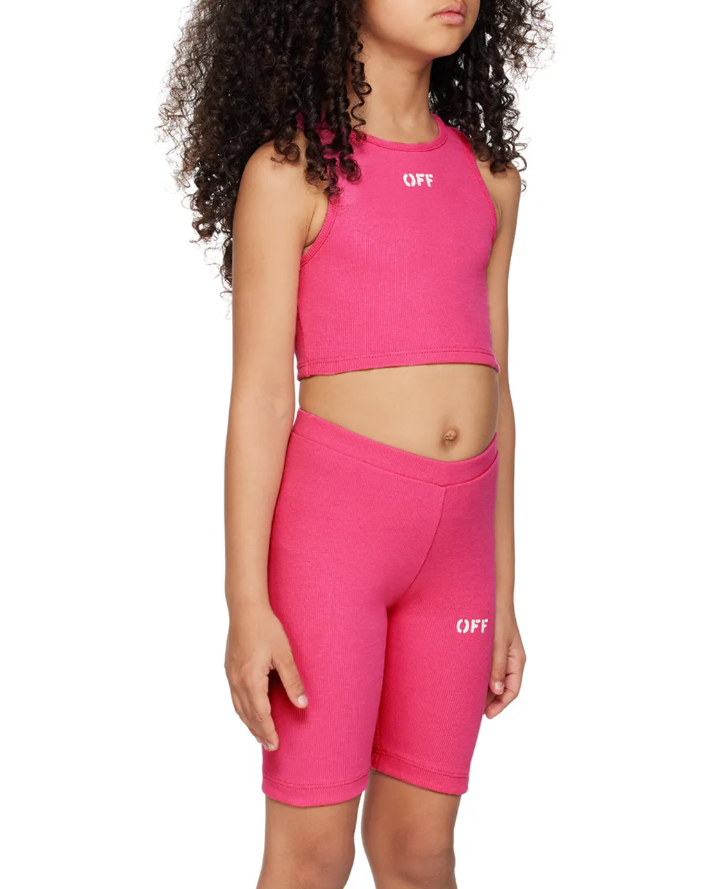 Logo-Print Cropped Top