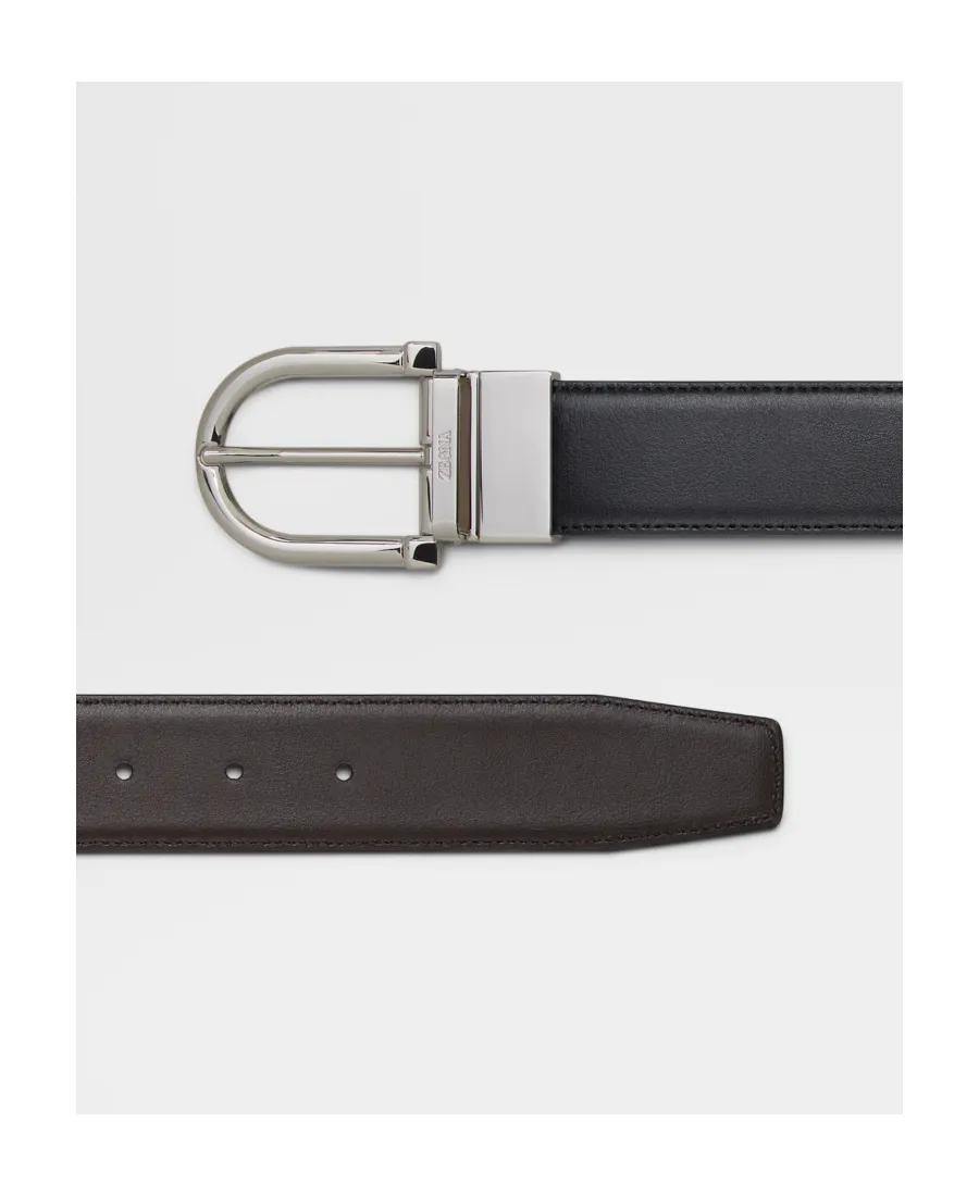 Zegna Staffa Buckle Belt