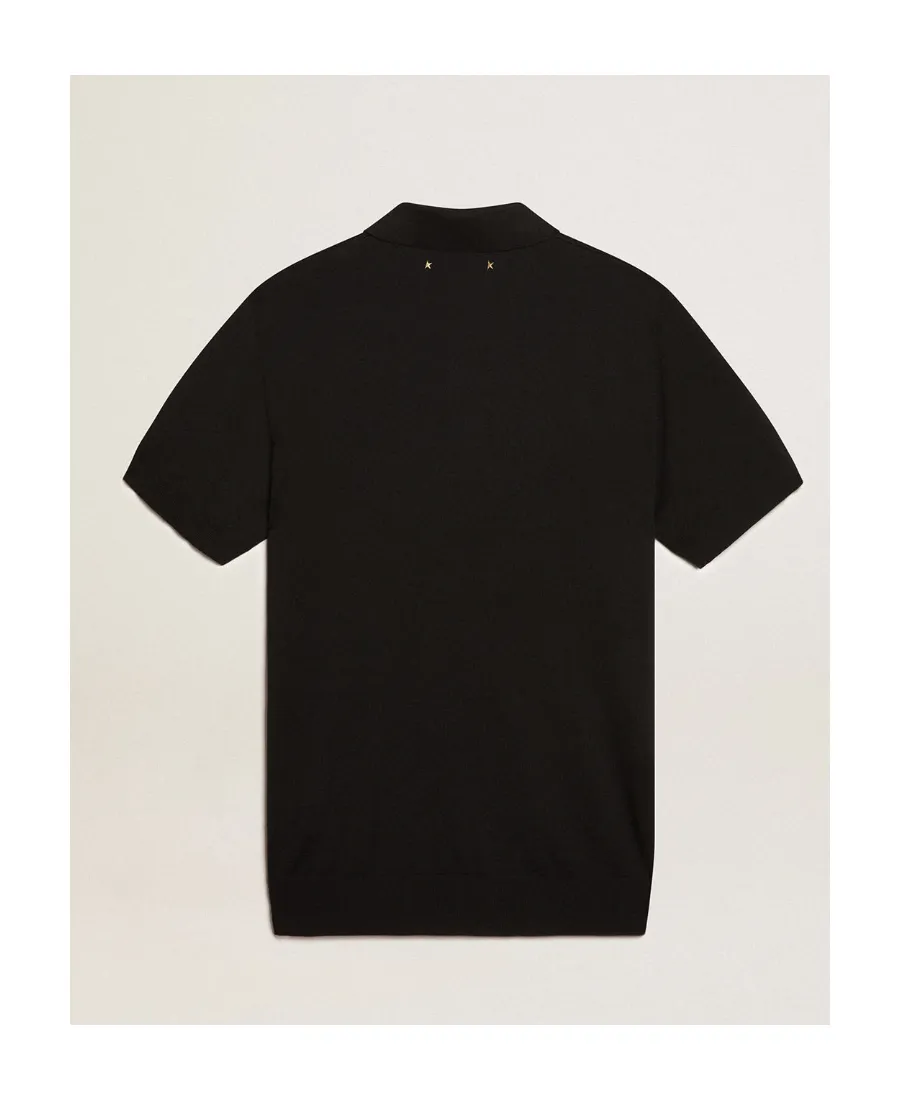 Golden Goose Deluxe Brand Logo Patch Polo Shirt