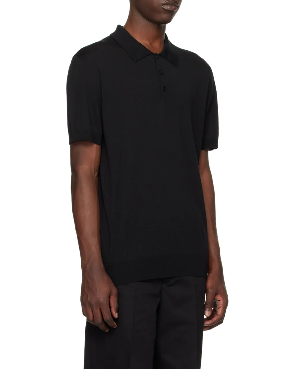 Golden Goose Deluxe Brand Logo Patch Polo Shirt