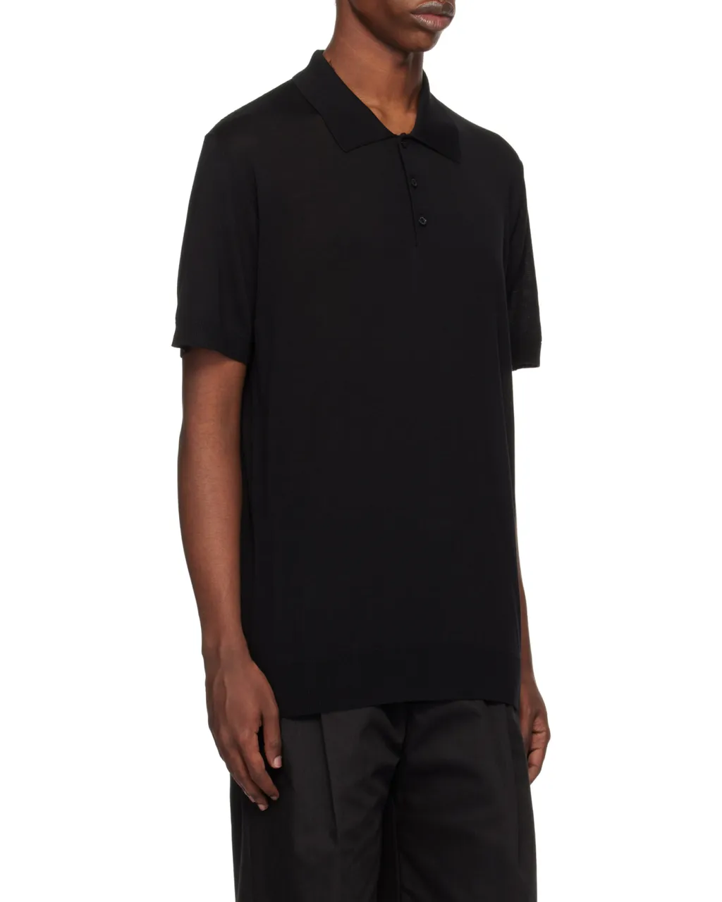 Golden Goose Deluxe Brand Logo Patch Polo Shirt