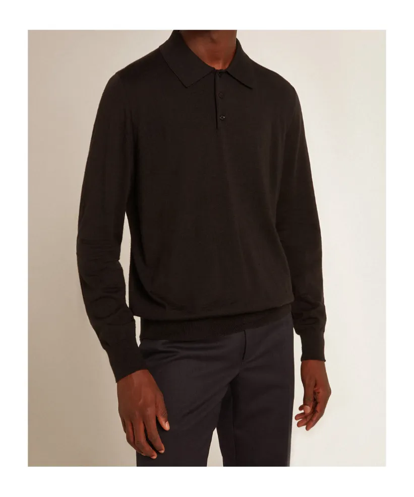 Golden Goose Deluxe Brand Logo Patch Polo Shirt