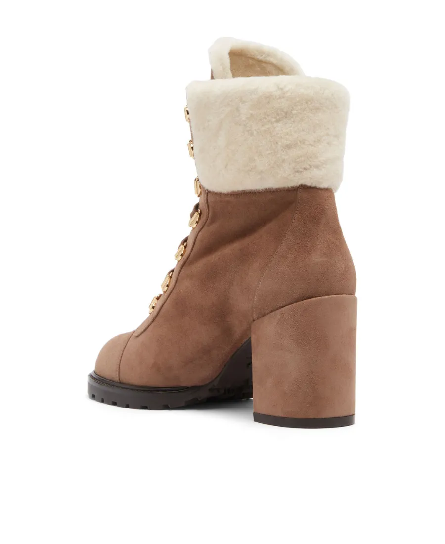 90Mm Ankle Lace-Up Fastening Boots