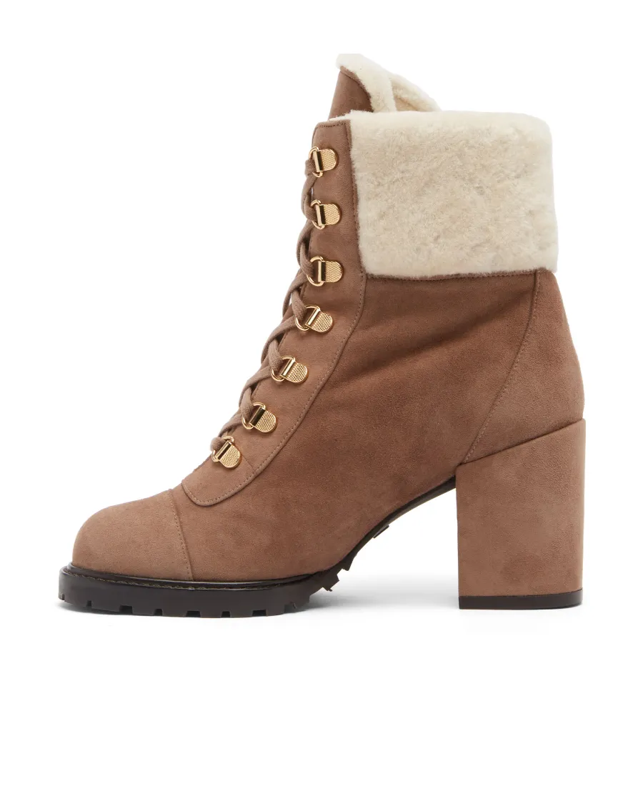 90Mm Ankle Lace-Up Fastening Boots