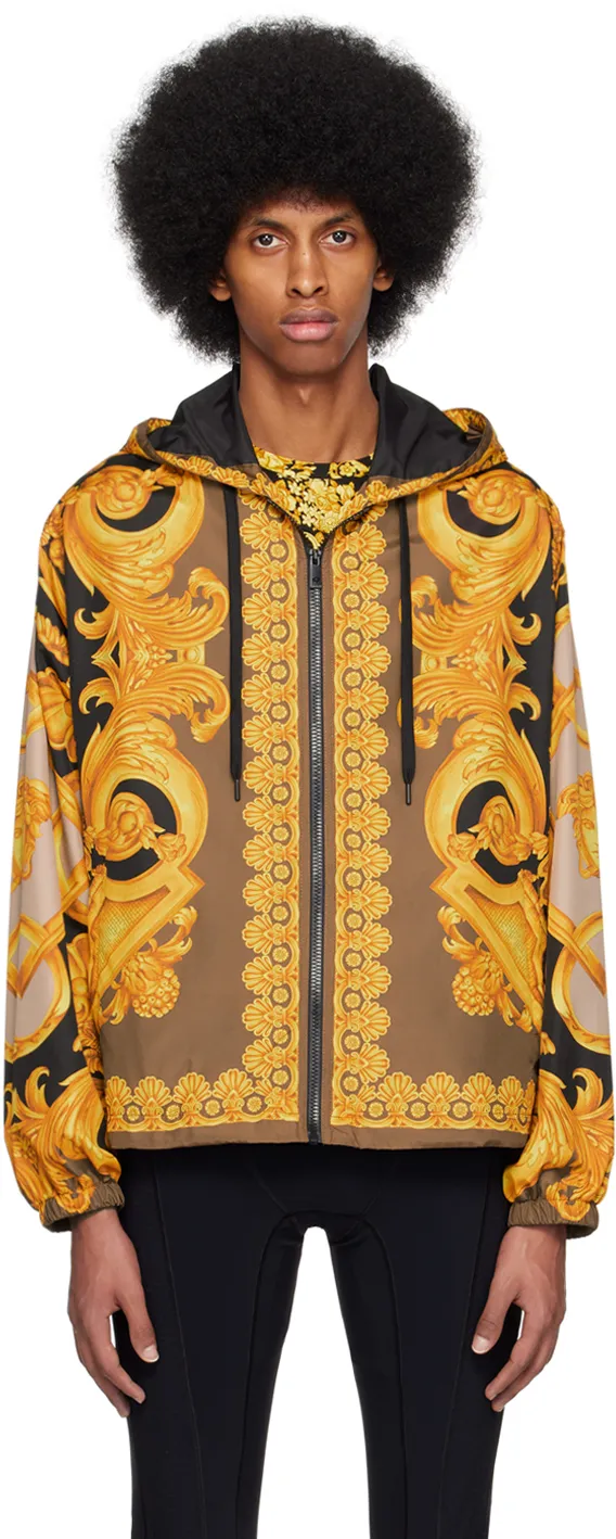 Zip-Up Printed Jacket