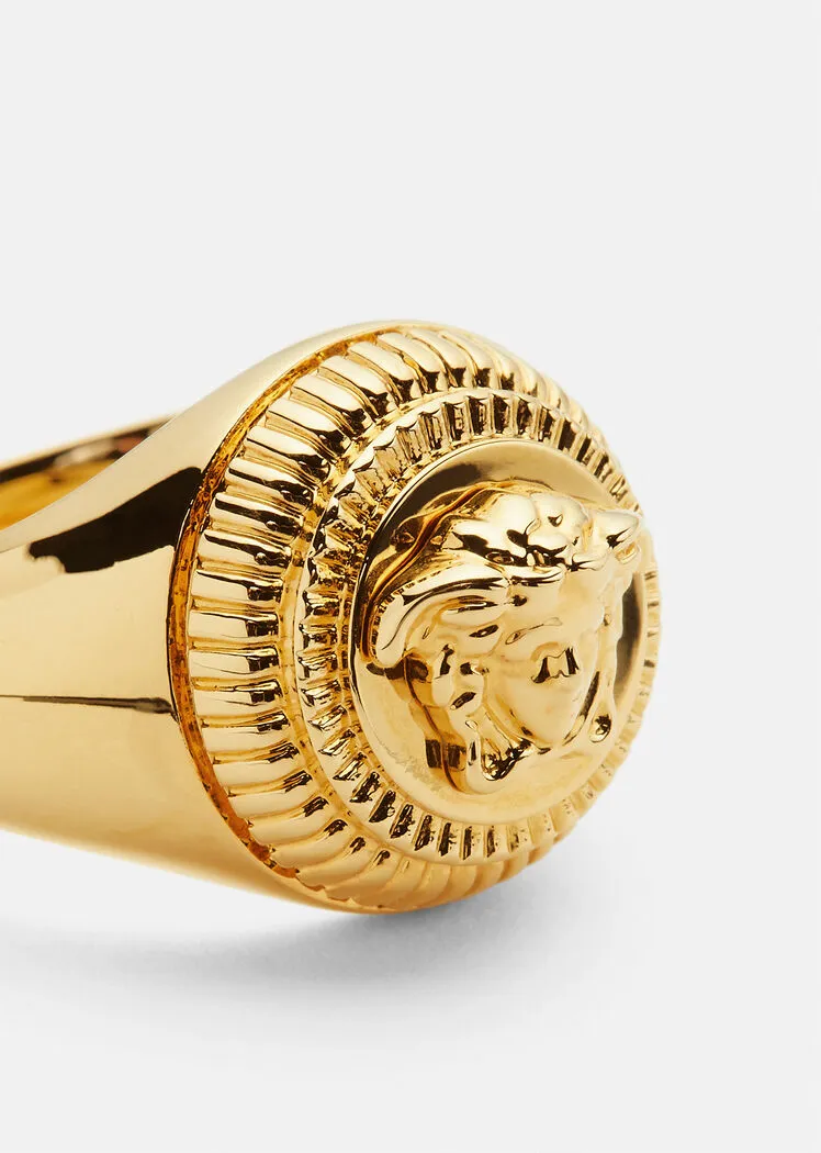Versace Medusa Charm Ring