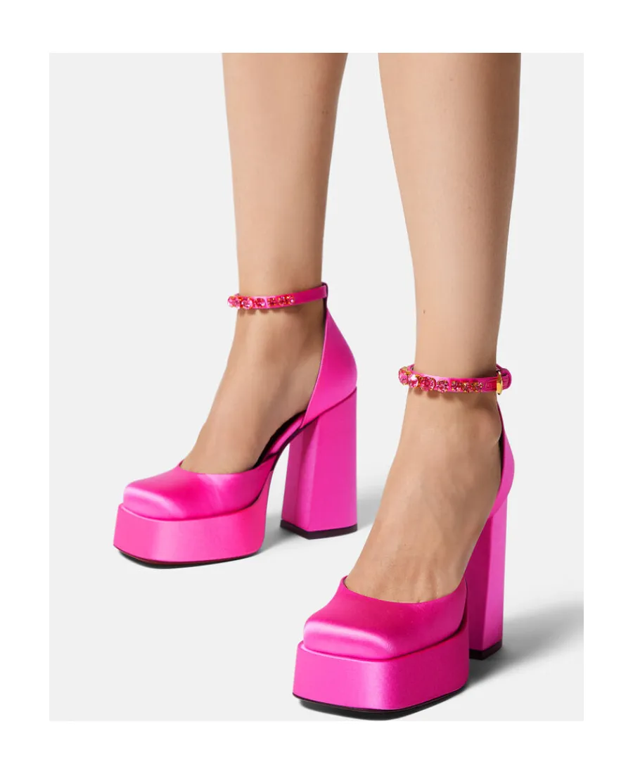 Versace Medusa Aevitas Platform Pumps