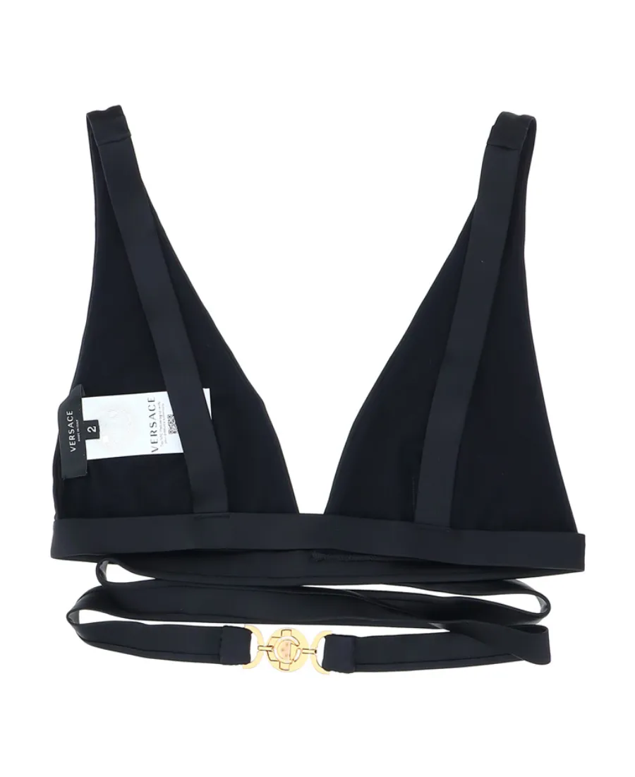 Logo-Embellished Bikini Top