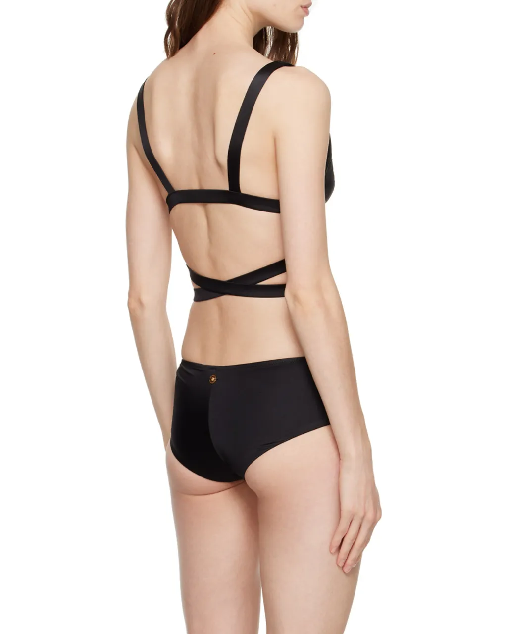 Logo-Embellished Bikini Top