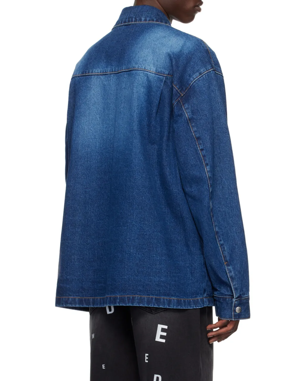 Logo Painted Denim Jacket