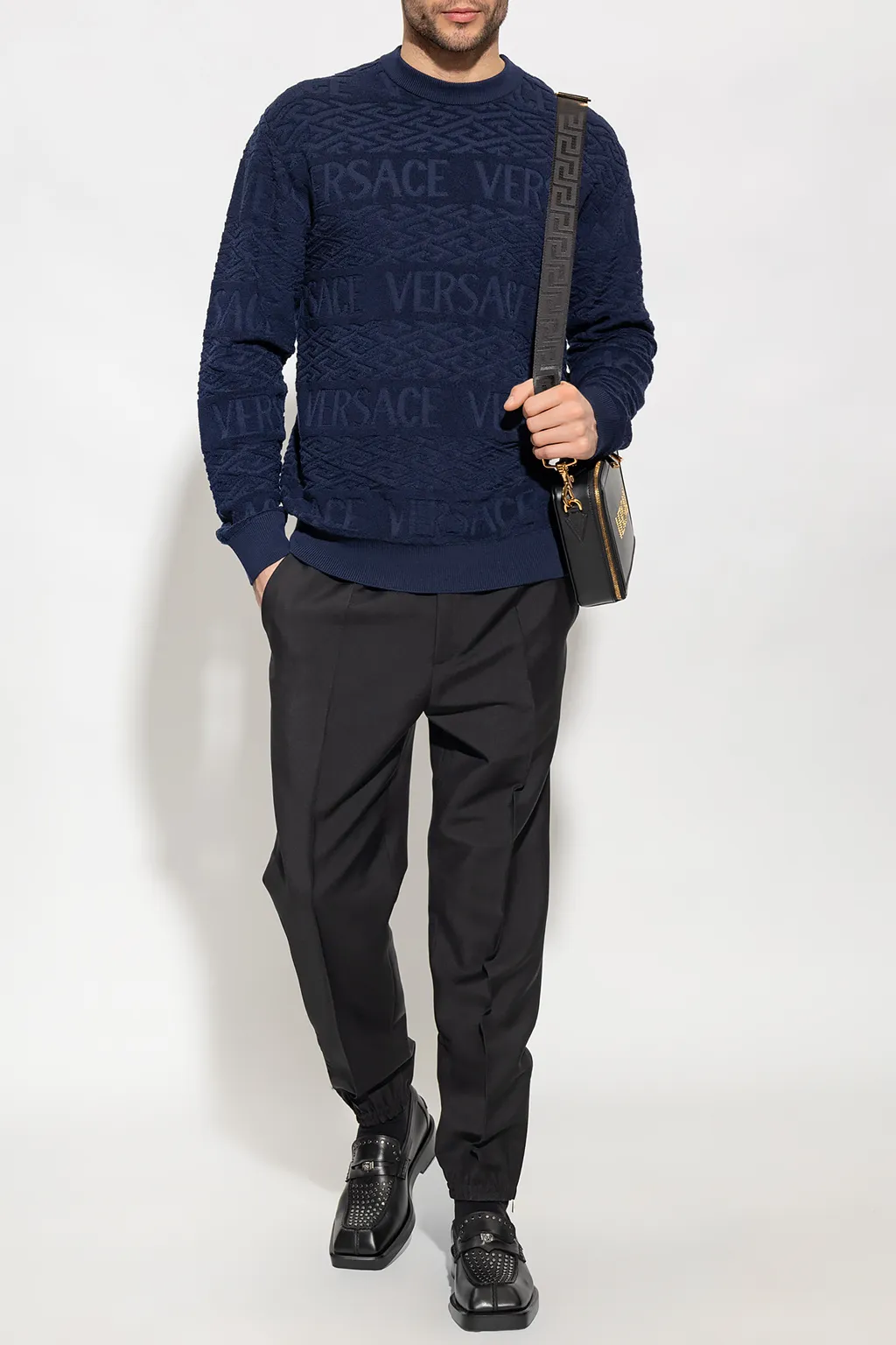 Versace Straight Leg Track Pants