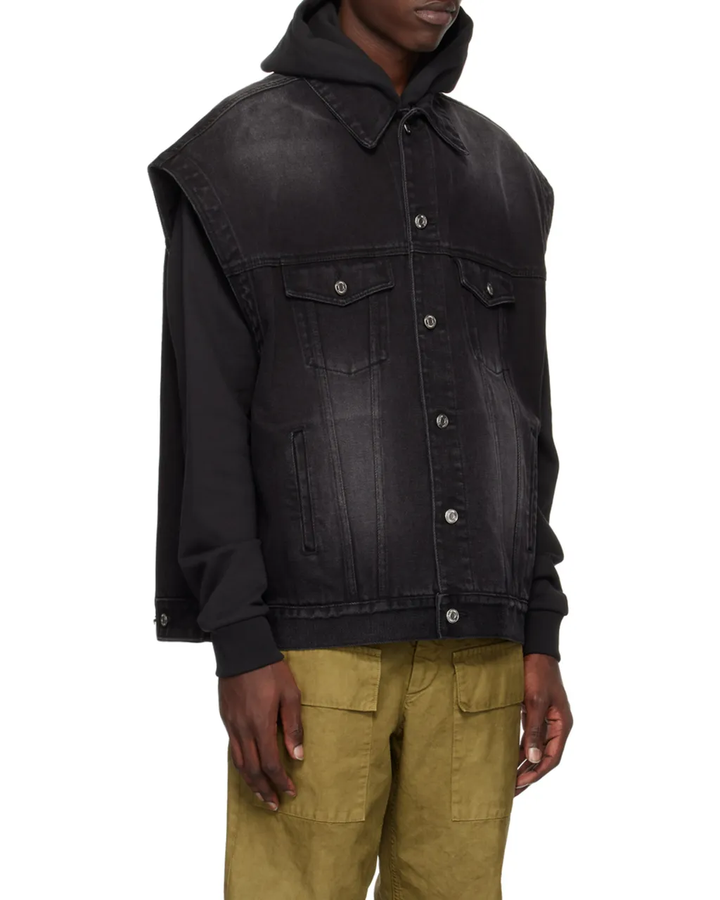 Logo Denim Vest