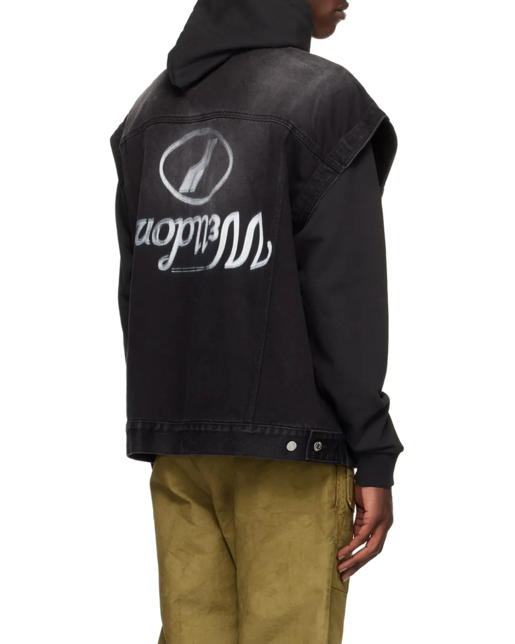 Logo Denim Vest