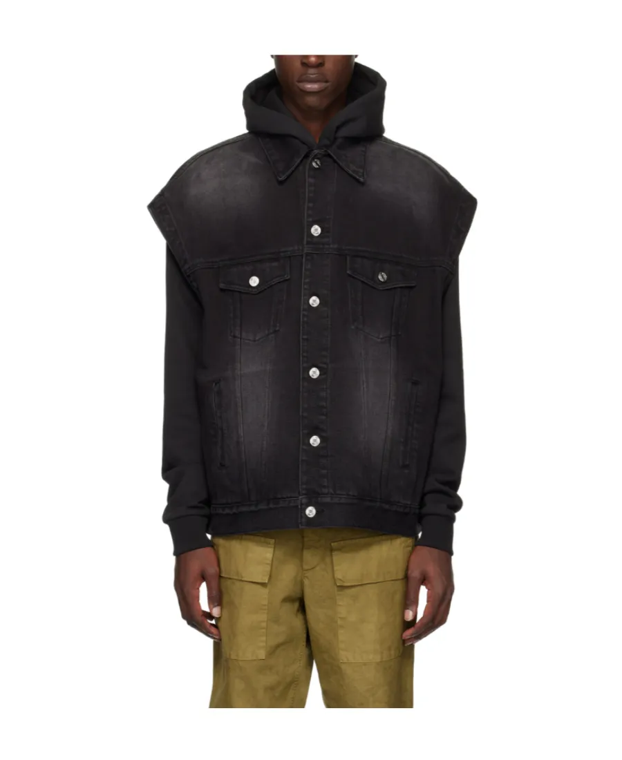 Logo Denim Vest