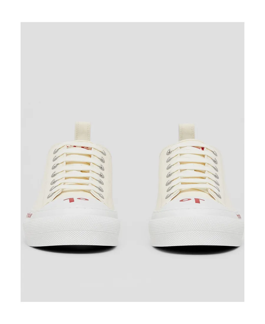 Coordinates Print Low-Top Sneakers