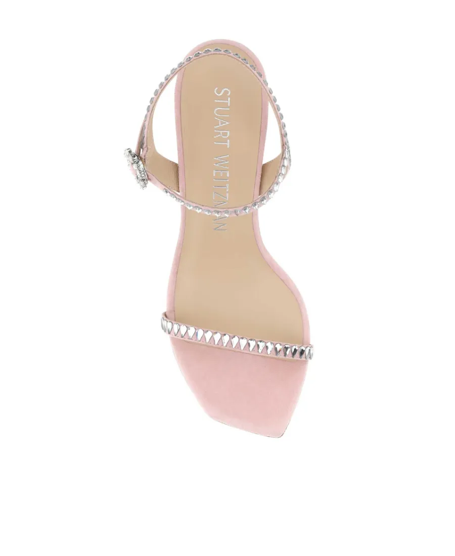 Stuart Weitzman Gemcut Strappy Heeled Sandals