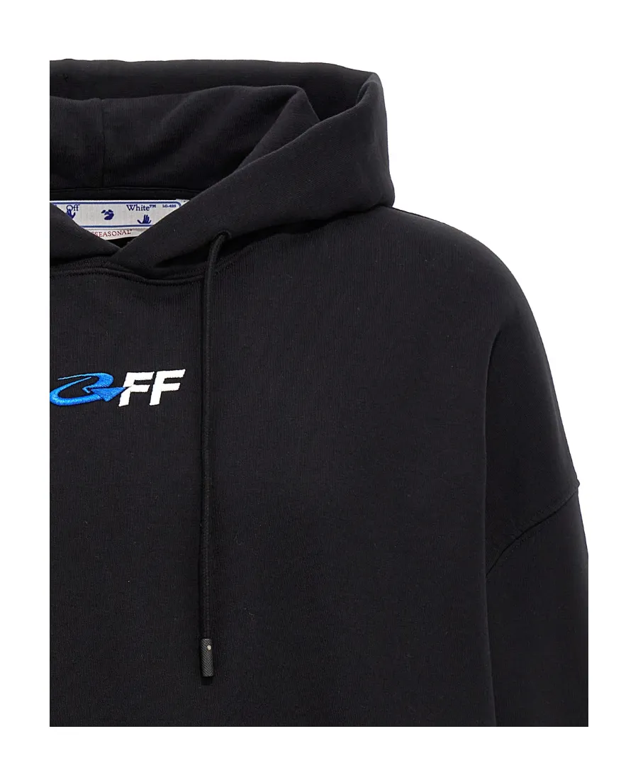 Graphic-Print Cotton Hoodie