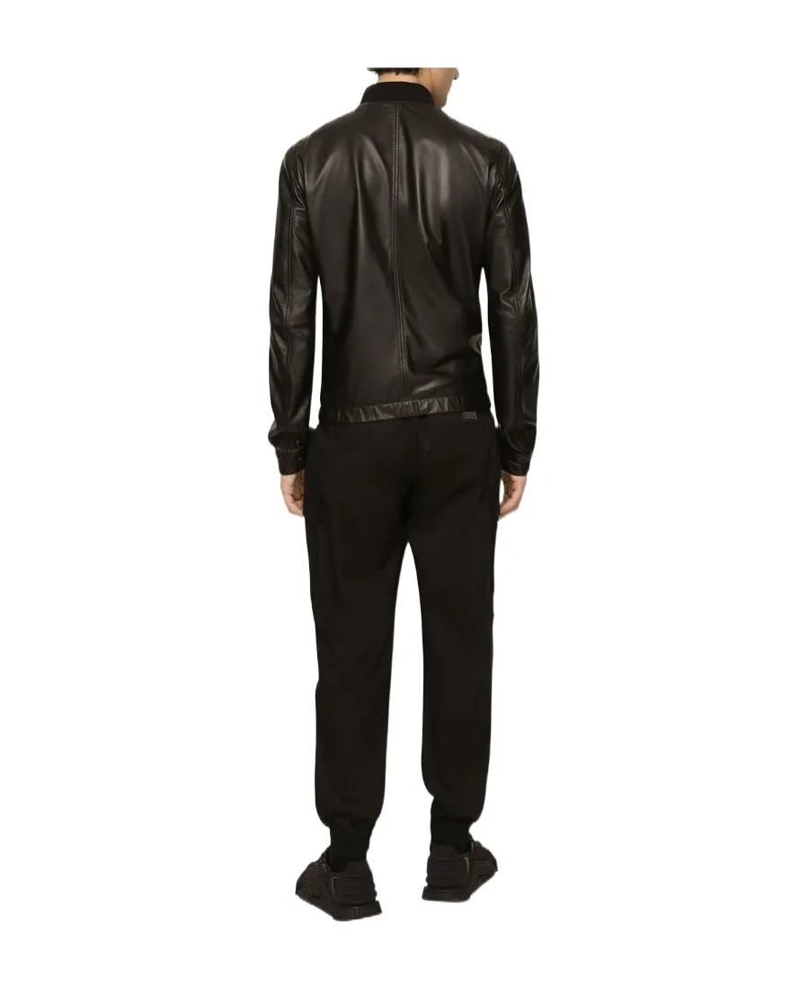 Dolce & Gabbana Dg Essentials Zipped Bomber Jacket
