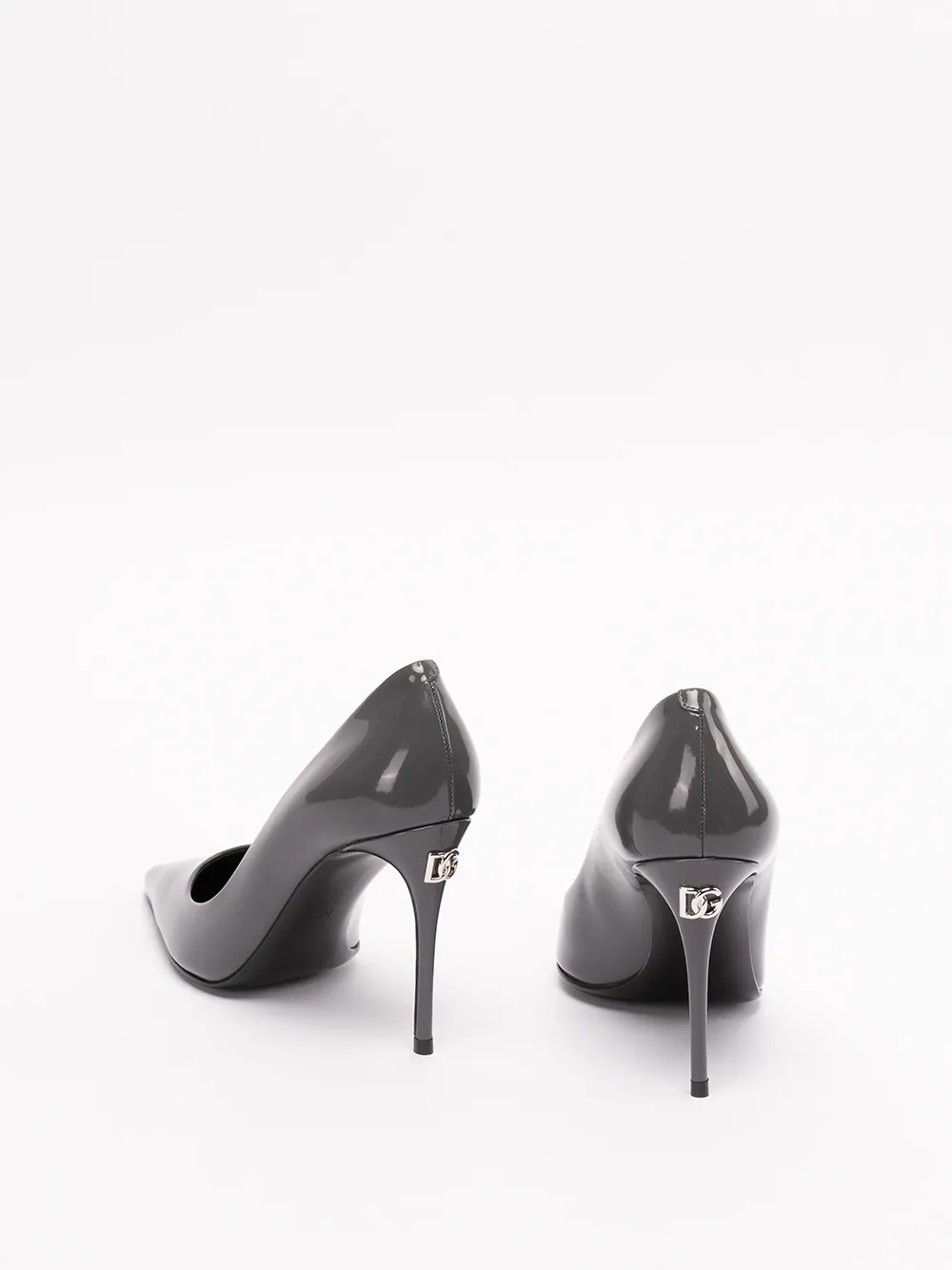 Dolce & Gabbana Pointed Toe Polished Pumps