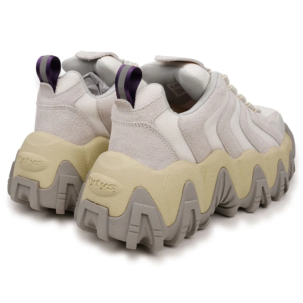 Square-Toe Chunky Sneakers