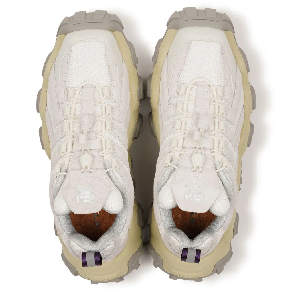 Square-Toe Chunky Sneakers