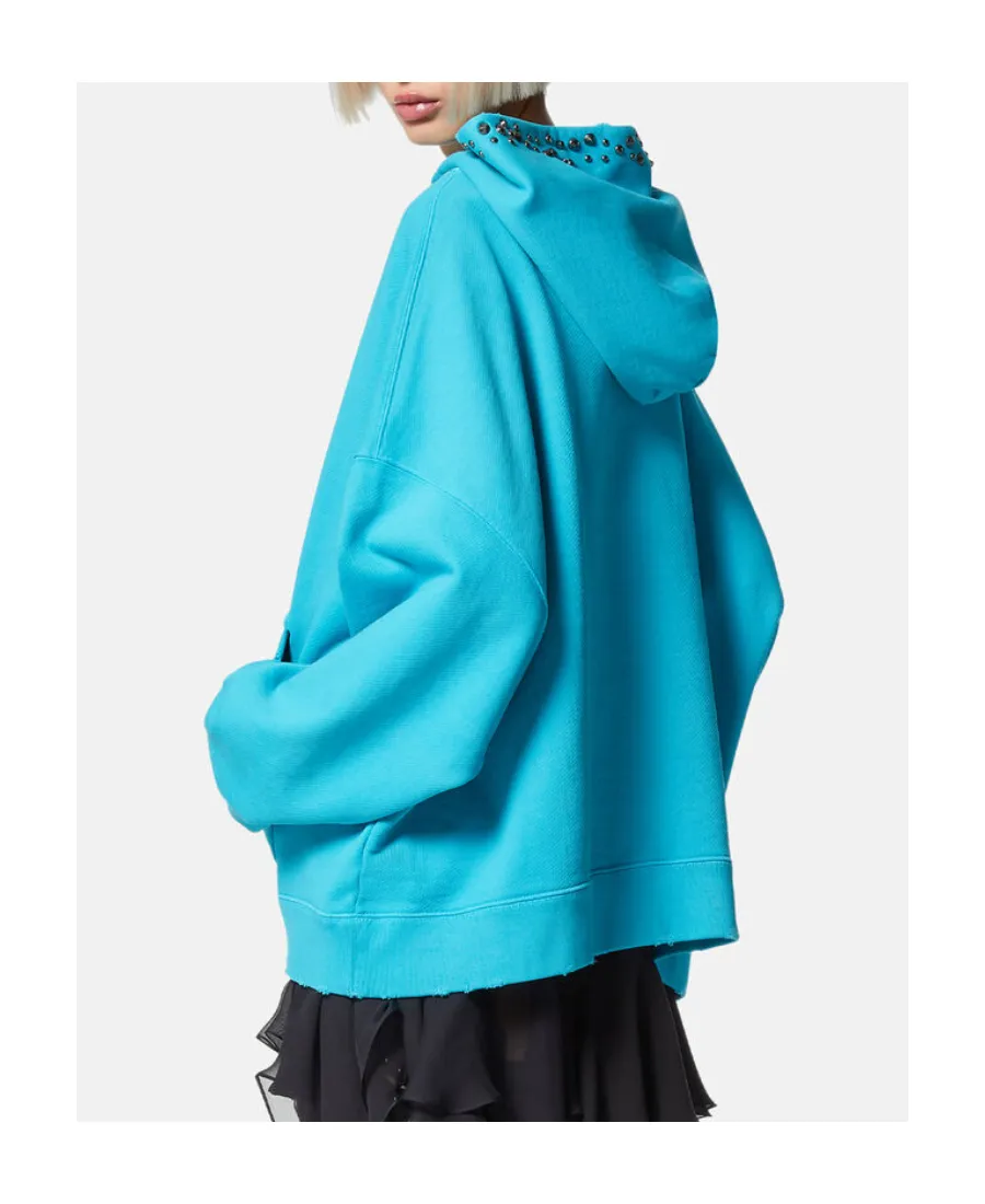 Logo-Print Detail Hoodie