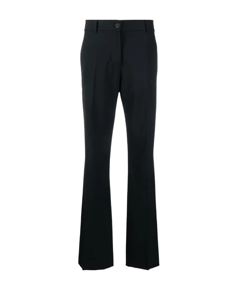 Rie Virgin Wool-Blend Tailored Trousers