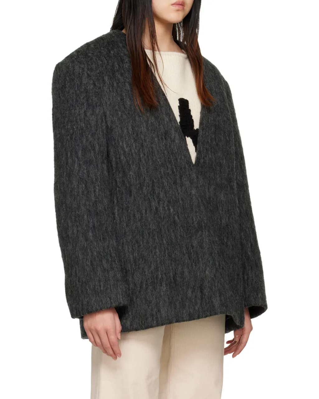 Y-Neck Sweater