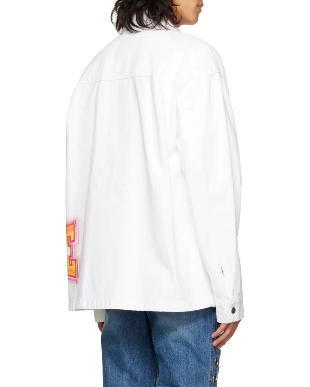 Logo-Printed Denim Jacket