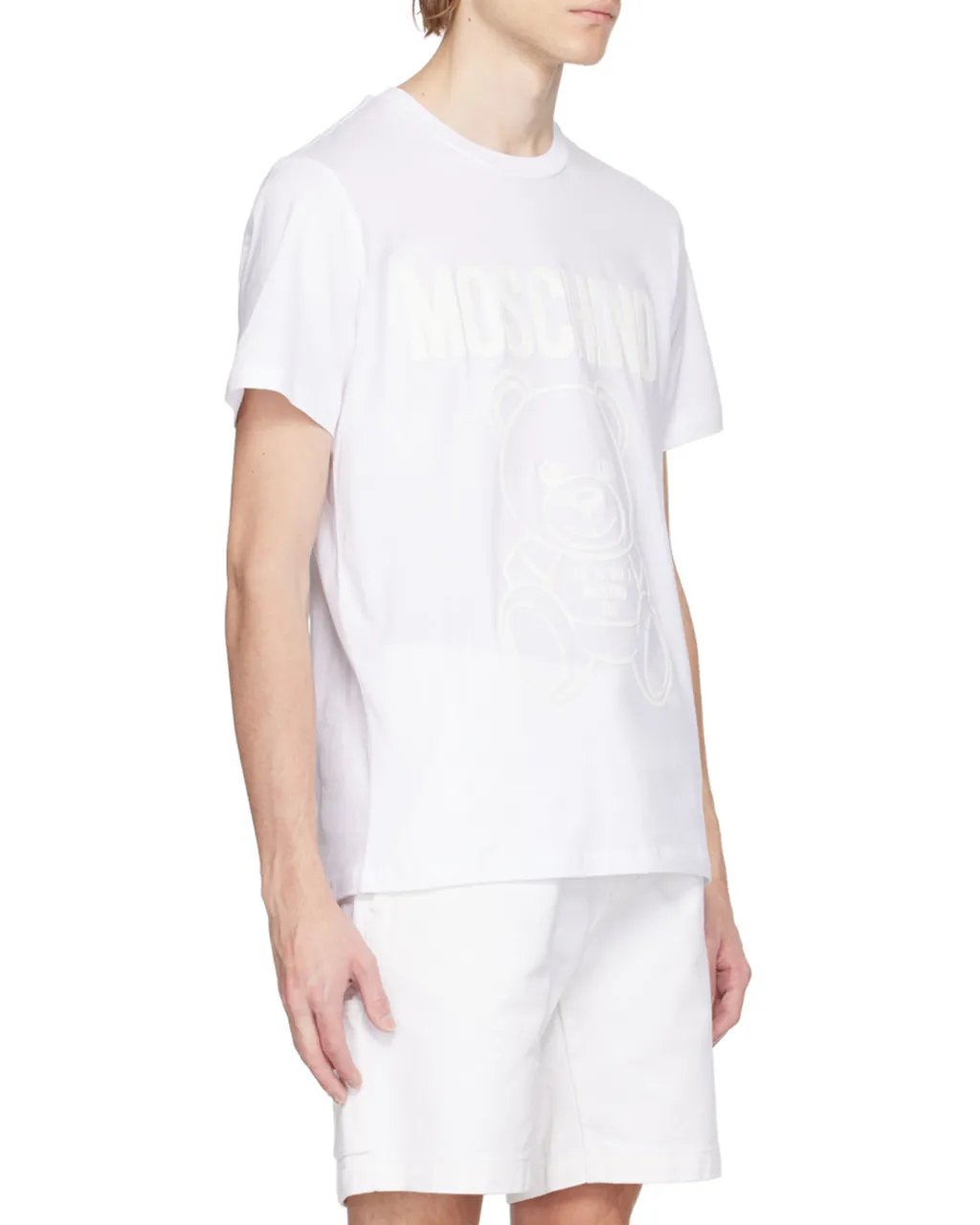 Moschino Logo Detailed Crewneck T-Shirt