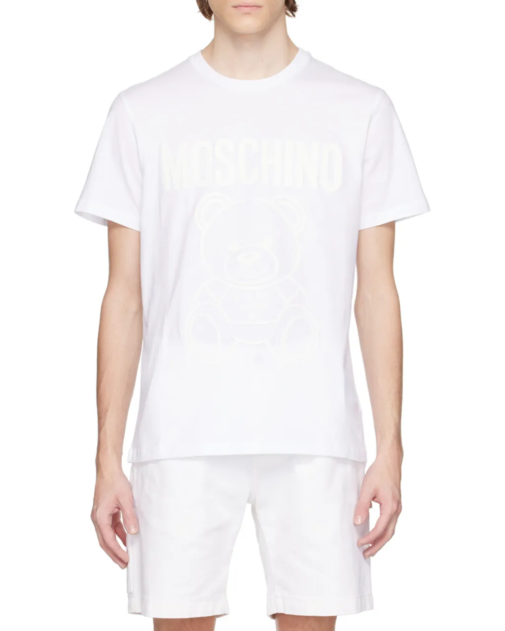 Moschino Logo Detailed Crewneck T-Shirt
