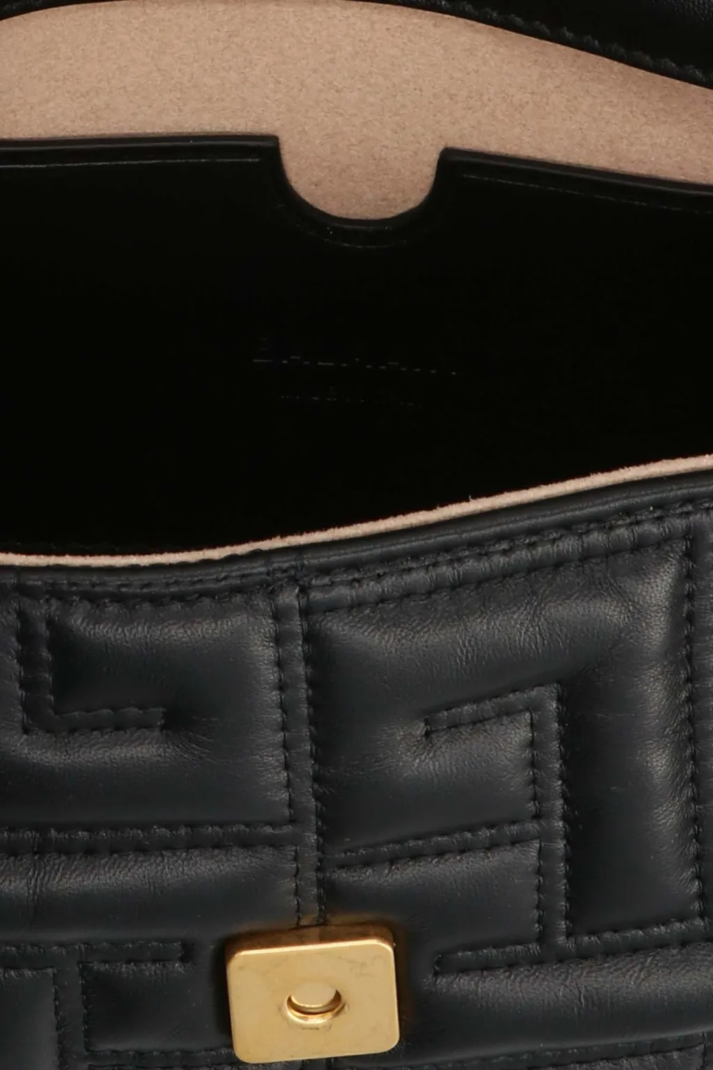 Balmain 1945 Quilted Mini Shoulder Bag