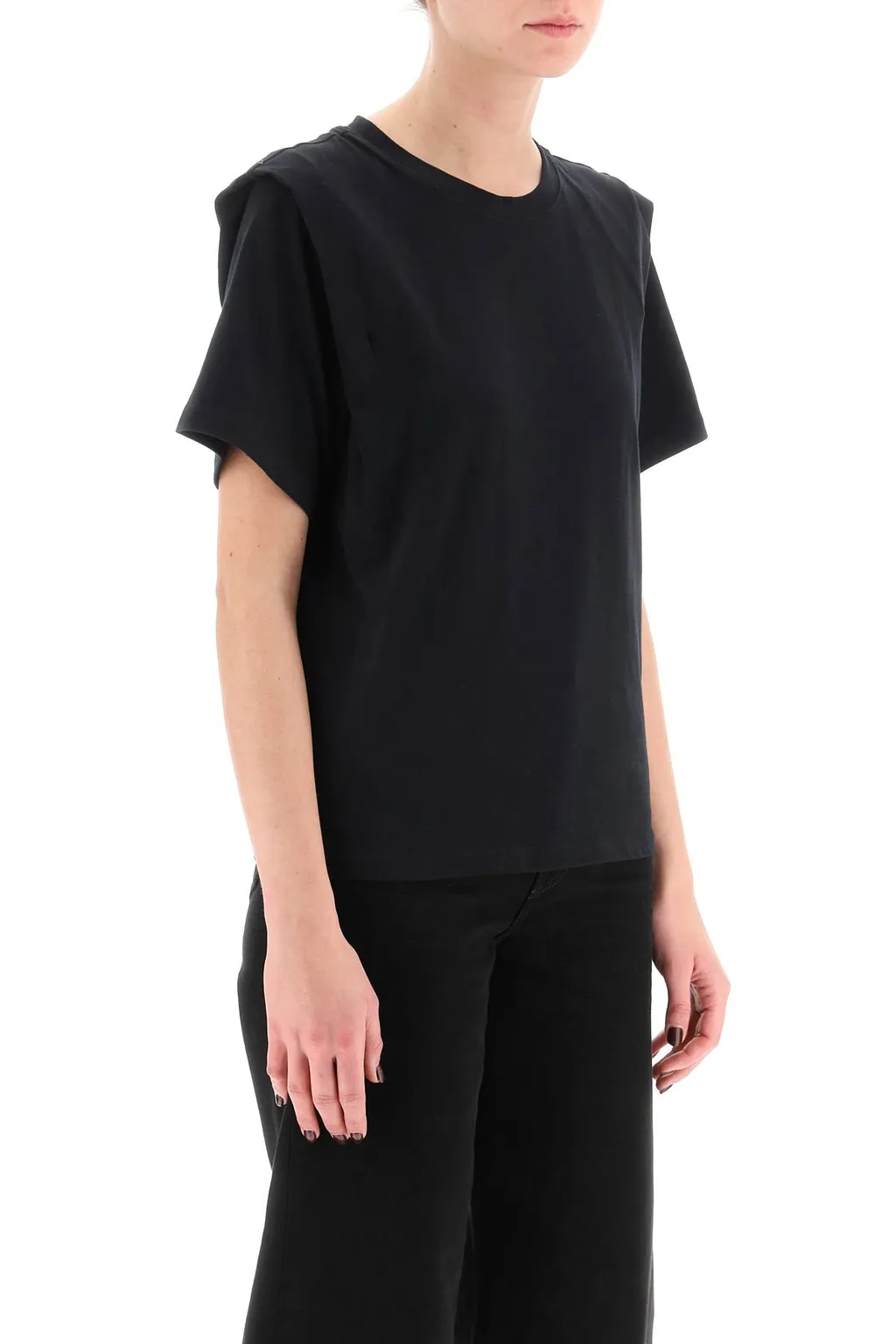 Isabel Marant Zelitos Layered Crewneck T-Shirt
