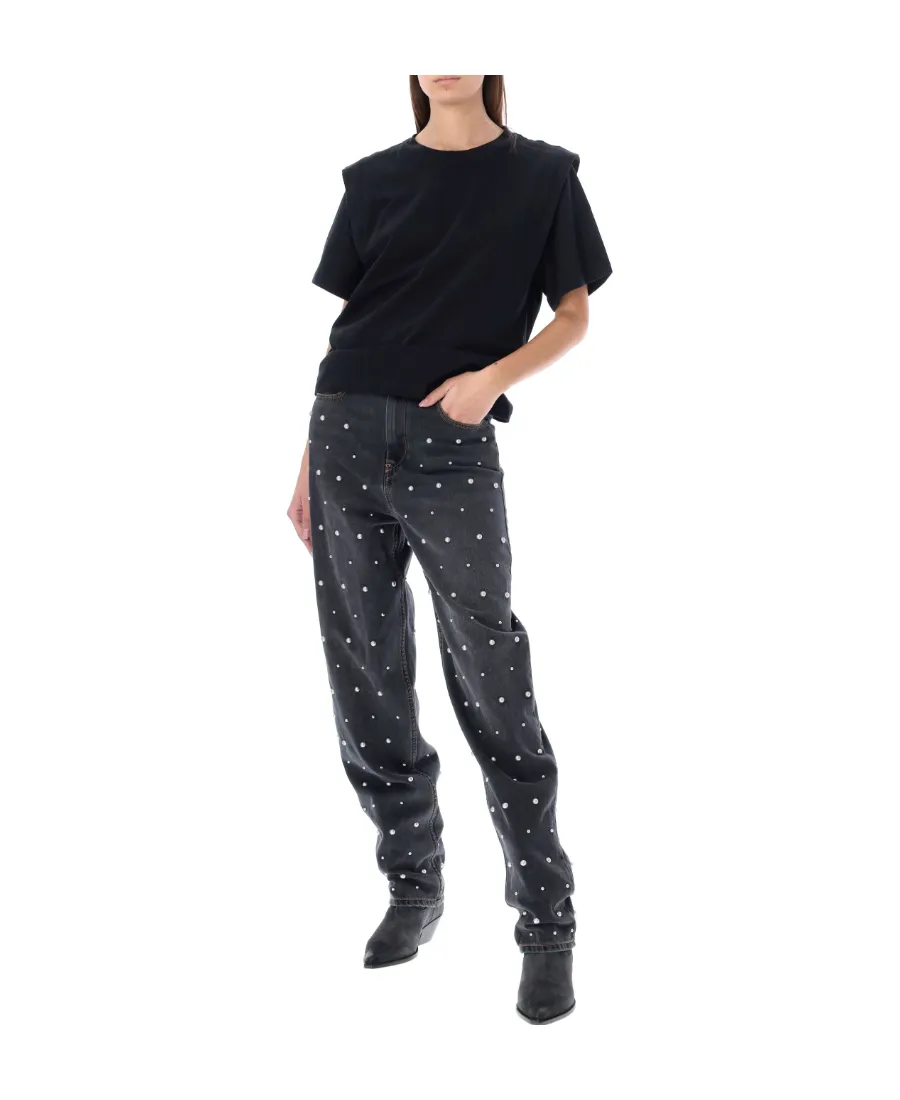 Isabel Marant Zelitos Layered Crewneck T-Shirt