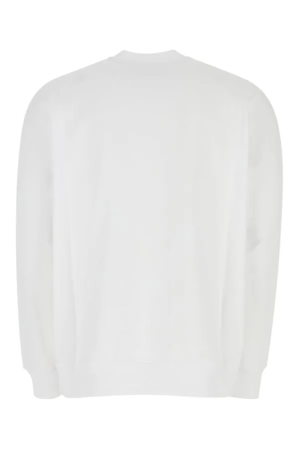 Moschino Logo Detailed Crewneck Sweatshirt