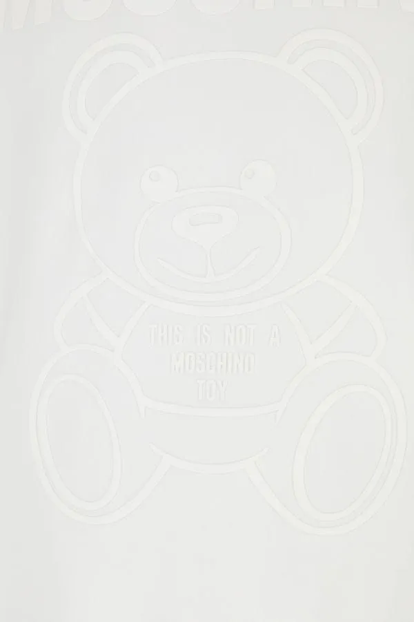 Moschino Logo Detailed Crewneck Sweatshirt