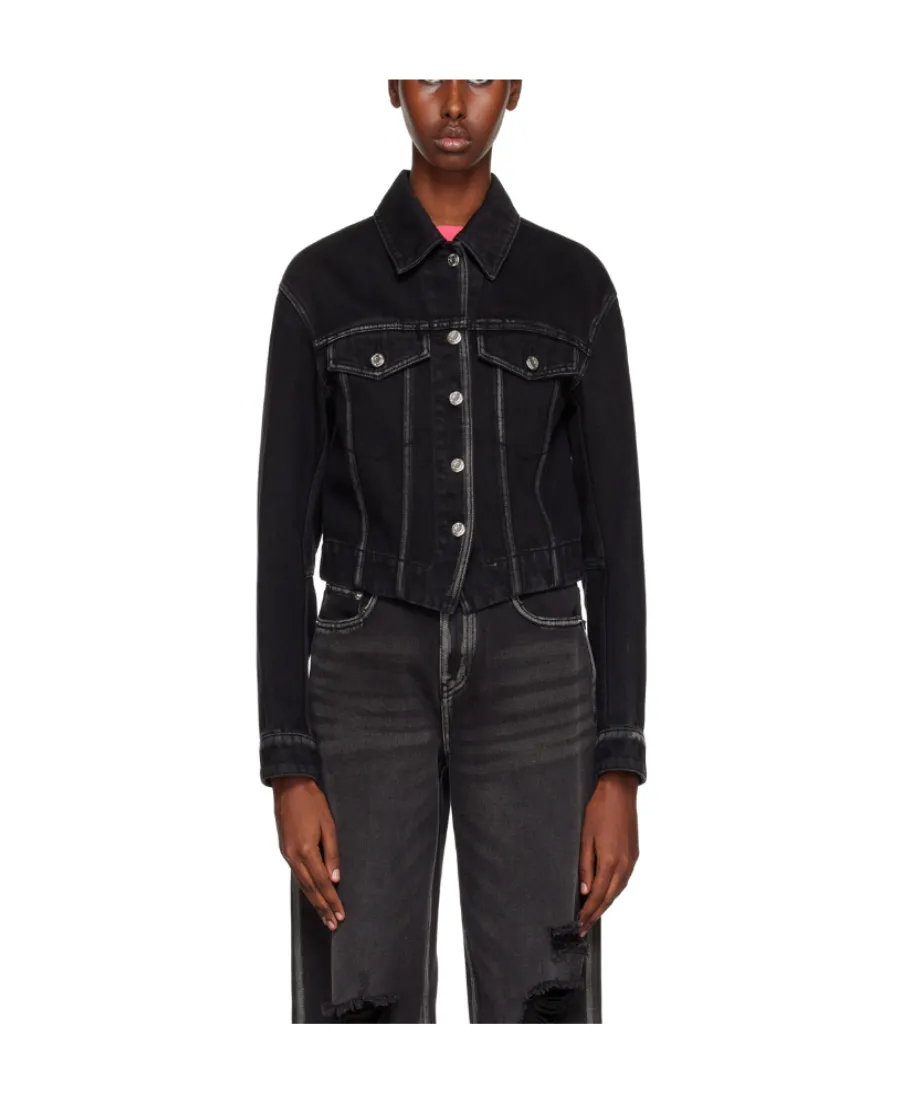V-Shaped Denim Jacket