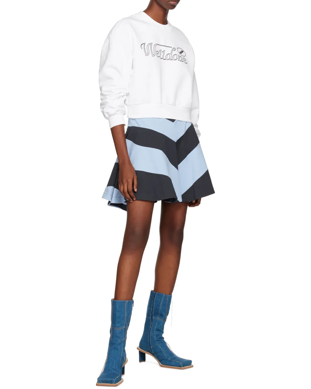 Logo Print Cotton Sweatshirt